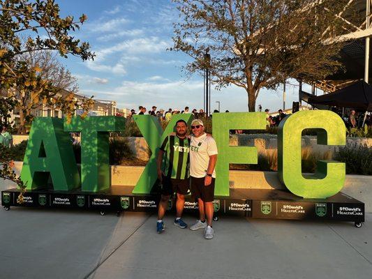 We love our fútbol!  We are Verde!  Austin FC!