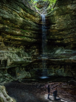 Surprise Proposal at Starved Rock National Park