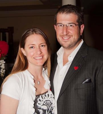 Gala volunteers Chris and Elizabeth Chapple