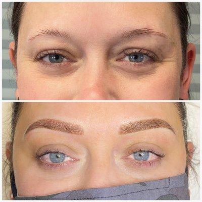 Microblading + Shading