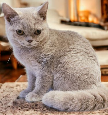 Lilac Shorthair Kitten