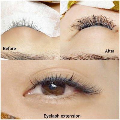 Eyelash extensions