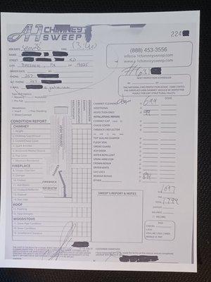 ...invoice proves we were customers / victims of scam