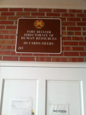 Fort Belvoir ID Card Center