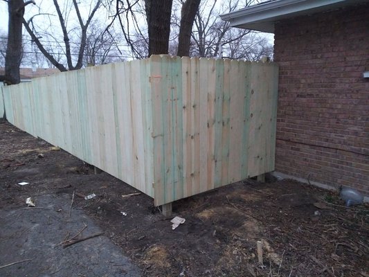 Privacy Fence Installation