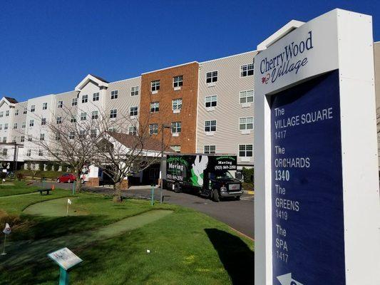 Unloading at a great retirement center we are frequently at.