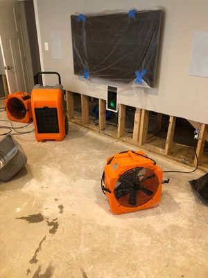 Water Damage in the basement