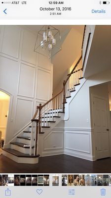 Foyer remodel