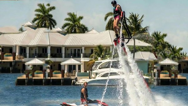 Flyboard instruction