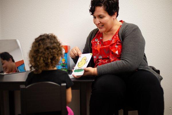 Working with children with apraxia and articulation disorders is one of our specialties