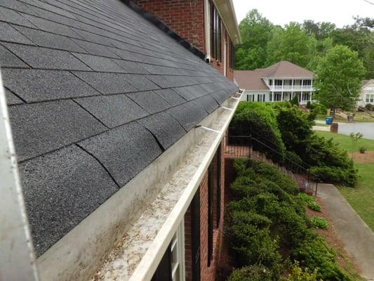 Gutter cleaned by 5Star Gutter Cleaners