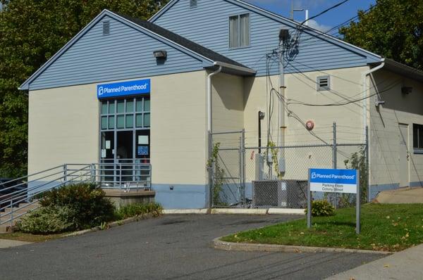 Planned Parenthood of Southern New England health center in Meriden, CT.