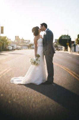 Dress and belt from 2000 Dreams Bridal