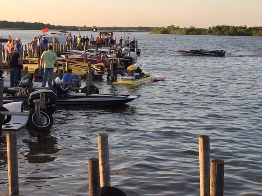 Thursday night boat race, June 2016