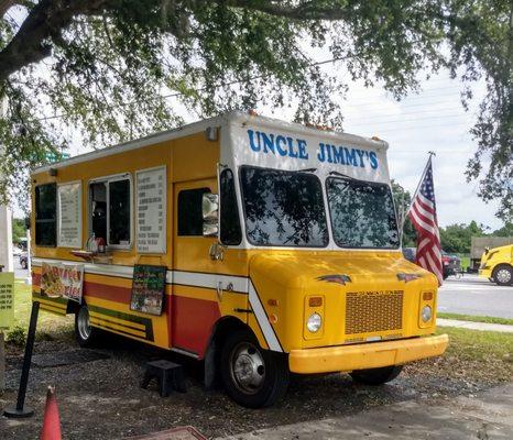 Uncle Jimmy's food truck. Check it out.