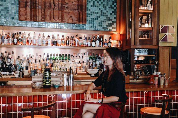 Woman at Bar