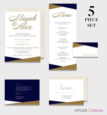 Wedding Invitation Suite