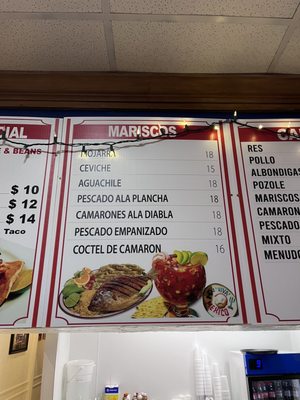 mariscos