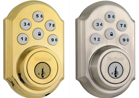 Keyless Entry pads.