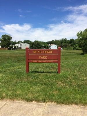 It's got a sign. It's a park.