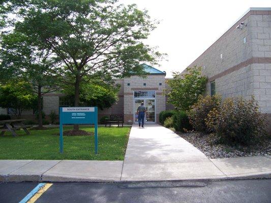 Central Intake Entrance