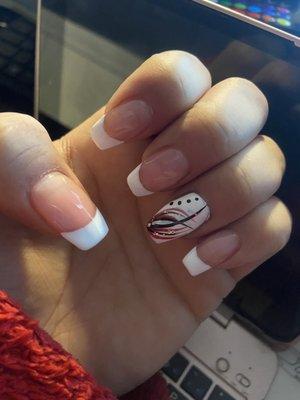 French nail design