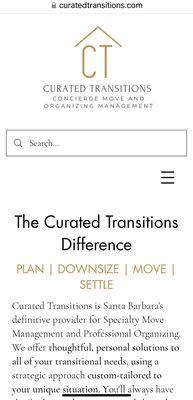 Curated Transitions