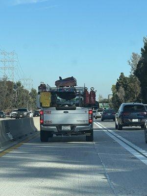 Jerkoff cut me off on the 134 freeway in the carpool lane!