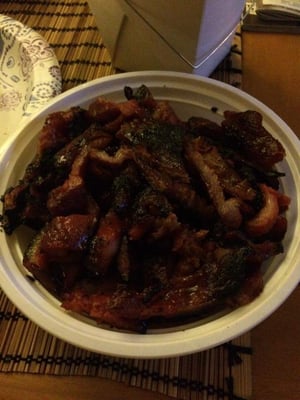 Burnt rib tips