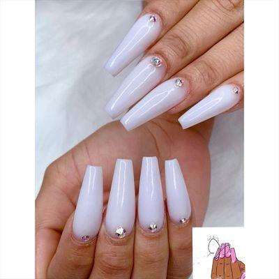 White nails