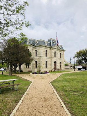 View from the northwest corner of the historic square on 281 (Main) and 4th.