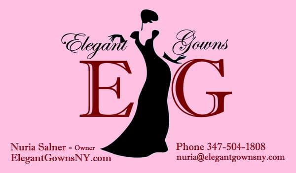 Elegant Gowns NY is a boutique start-up retail company selling stylish, a-la-mode, designer dresses and accessories.