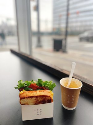 Chicken Sandwich  affogato