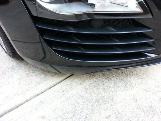 front bumper, hard to see all the dings but a lot of them!