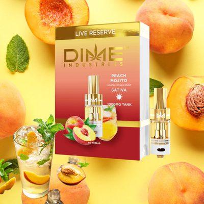 Dime industries peach mojito