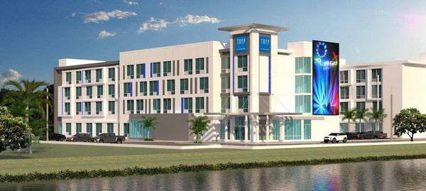 Tryp by Wyndham - SeaWorld Orlando.  Phase 2 of our Dual-Hotel concept, located on International Drive, 2 miles away from SeaWorld