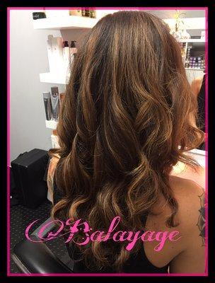 Balayage , haircut and style