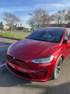 2023 tesla x frond end fixed