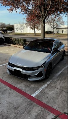 KIA Stinger got some Llumarfilms ceramic tint installed