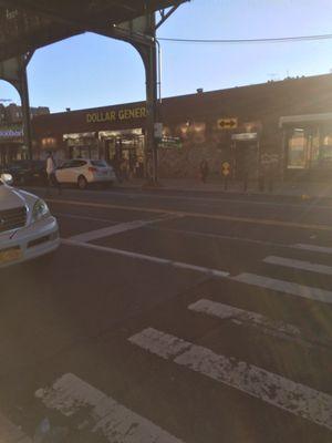 Dollar General .East 98 street  ( Brownsville-East Flatbush Neighborhood , Brooklyn).....near B12 and B47 buses