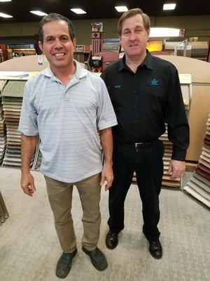 Meet George and Luis, our knowledgeable Lodi store salespeople to assist you through the buying process.