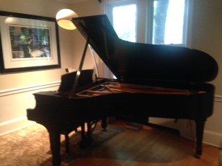 Studio has this beautiful Steinway grand piano.