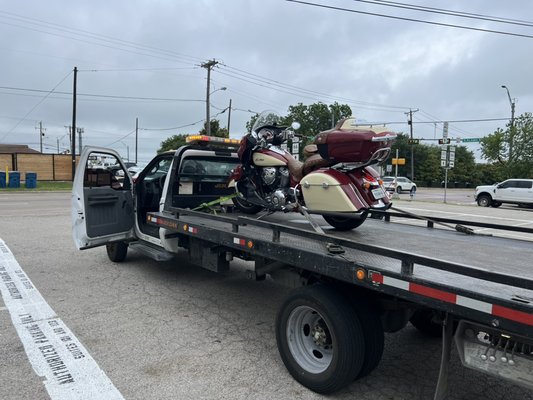 Motorcycle Towing