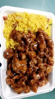 General Tsao chicken