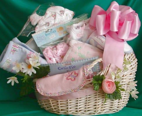 Baby Girl Basket