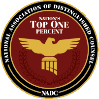 The Nation's Top One Percent
  Dedicated to promoting the highest standards of legal excellence.