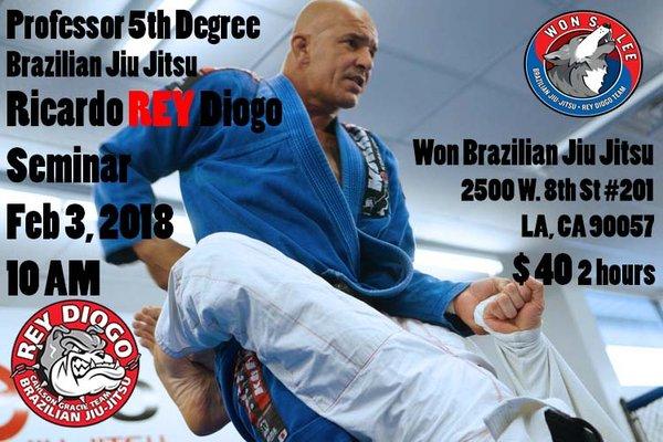 professor Rey Diogo's seminar