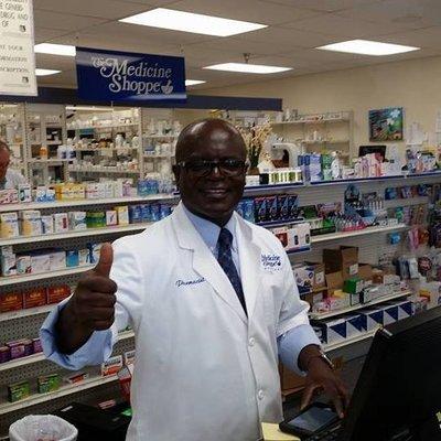 Dr. Joseph K. Appiahene, your neighborhood pharmacist.