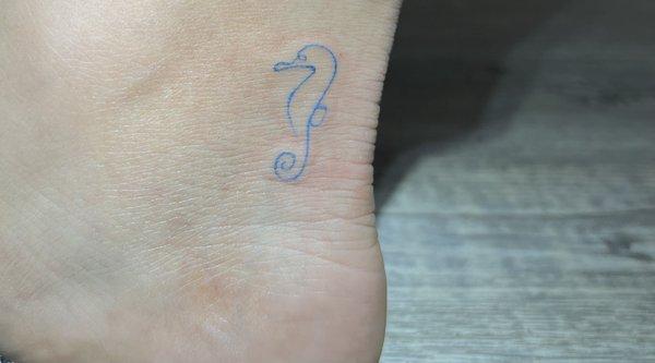 Little seahorse guy :) blue thin line for their Friday the 13th special ($50!!!!)