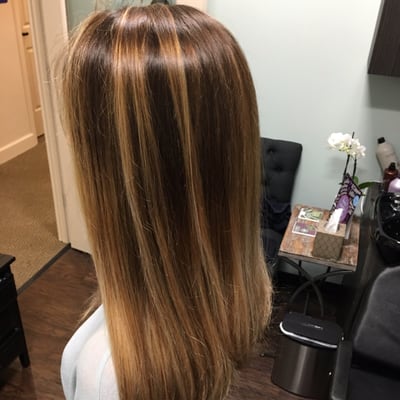 Honey Brown Balayage